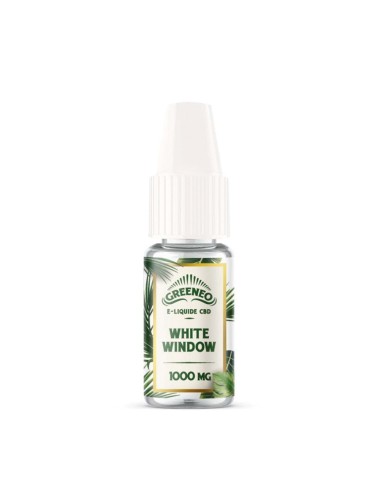 E-liquide CBD - White window - Greeneo