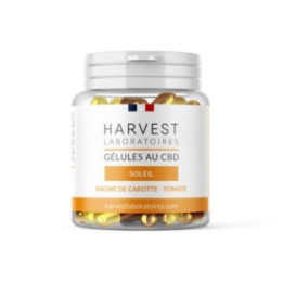 Gélules CBD Soleil Harvest Laboratoires : Eclat & Vitalité - Weedy.fr