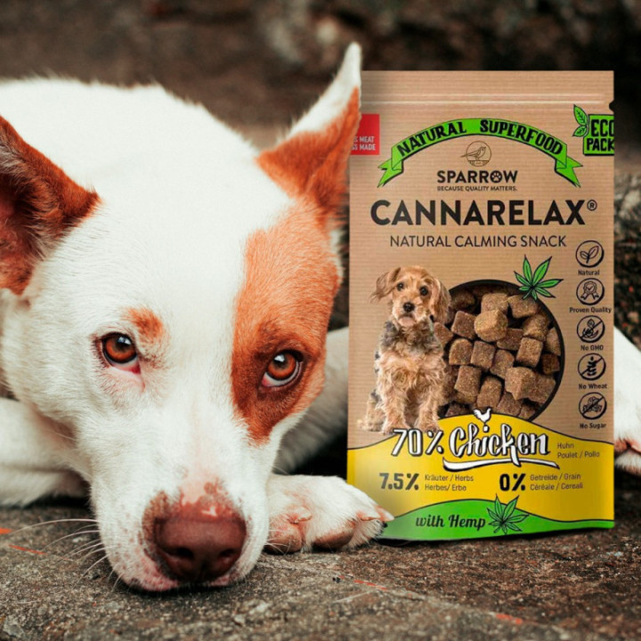 CannaRelax Snacks pour chiens - CBD naturel - Weedy.fr