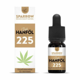 Huile de chanvre 225 avec CBD - Sparrow
