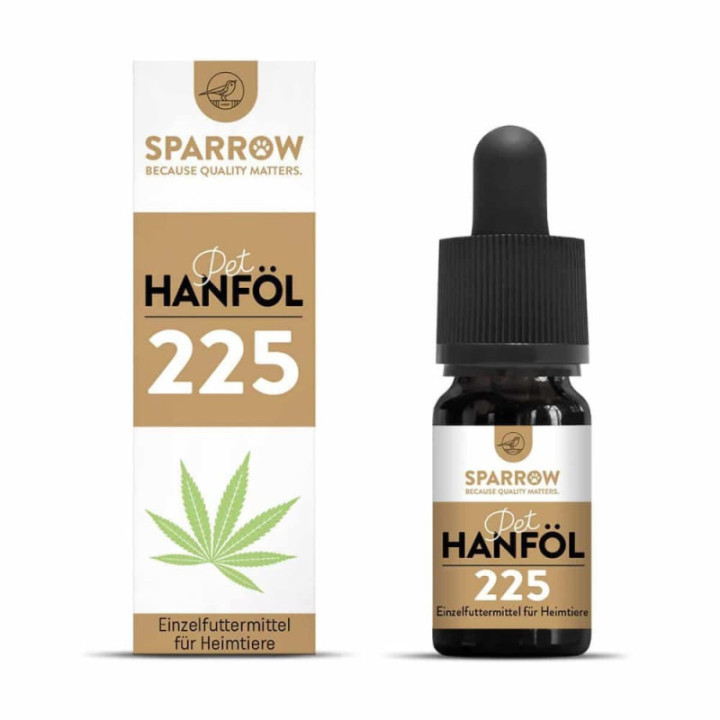 Huile de chanvre 225 avec CBD - Sparrow