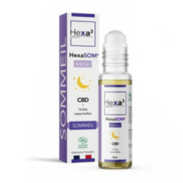 L'Expérience Unique du Roll-on CBD Bio Sommeil HexaSOM® - Weedy.fr