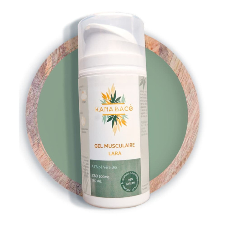Gel décontractant musculaire CBD - Lara