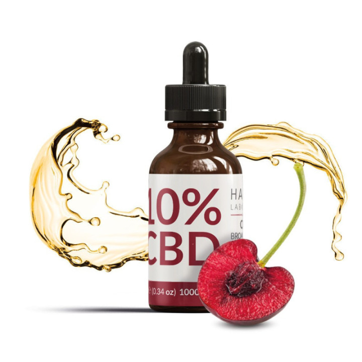 Huile de CBD Cerise - Broad Spectrum - Harvest Laboratoires