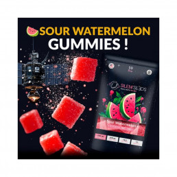 Gummies THC + CBD - Sour Watermelon - Silent Seeds