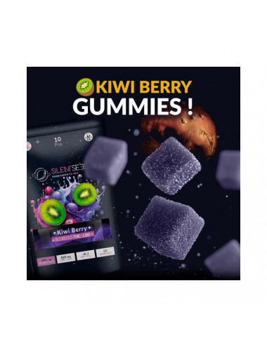 Gummies THC + CBD - Kiwi Berry - Silent Seeds