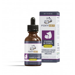 Huile Anti-stress Animaux - Foxyvet