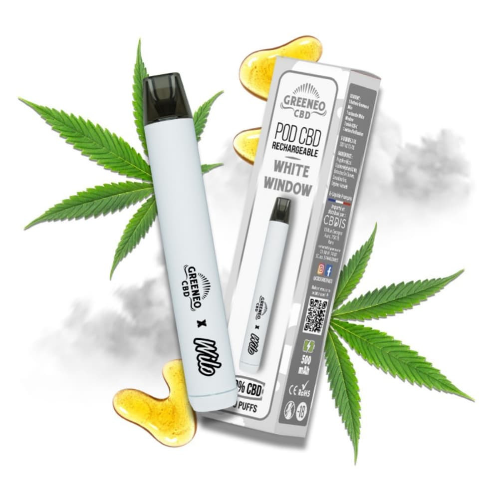 Pod rechargeable - White widow - Greeneo Pod rechargeable - White widow - Greeneo