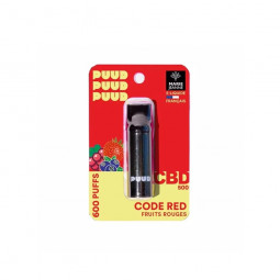 Cartouche PUUD Code red - CBD 500mg - Marie Jeanne