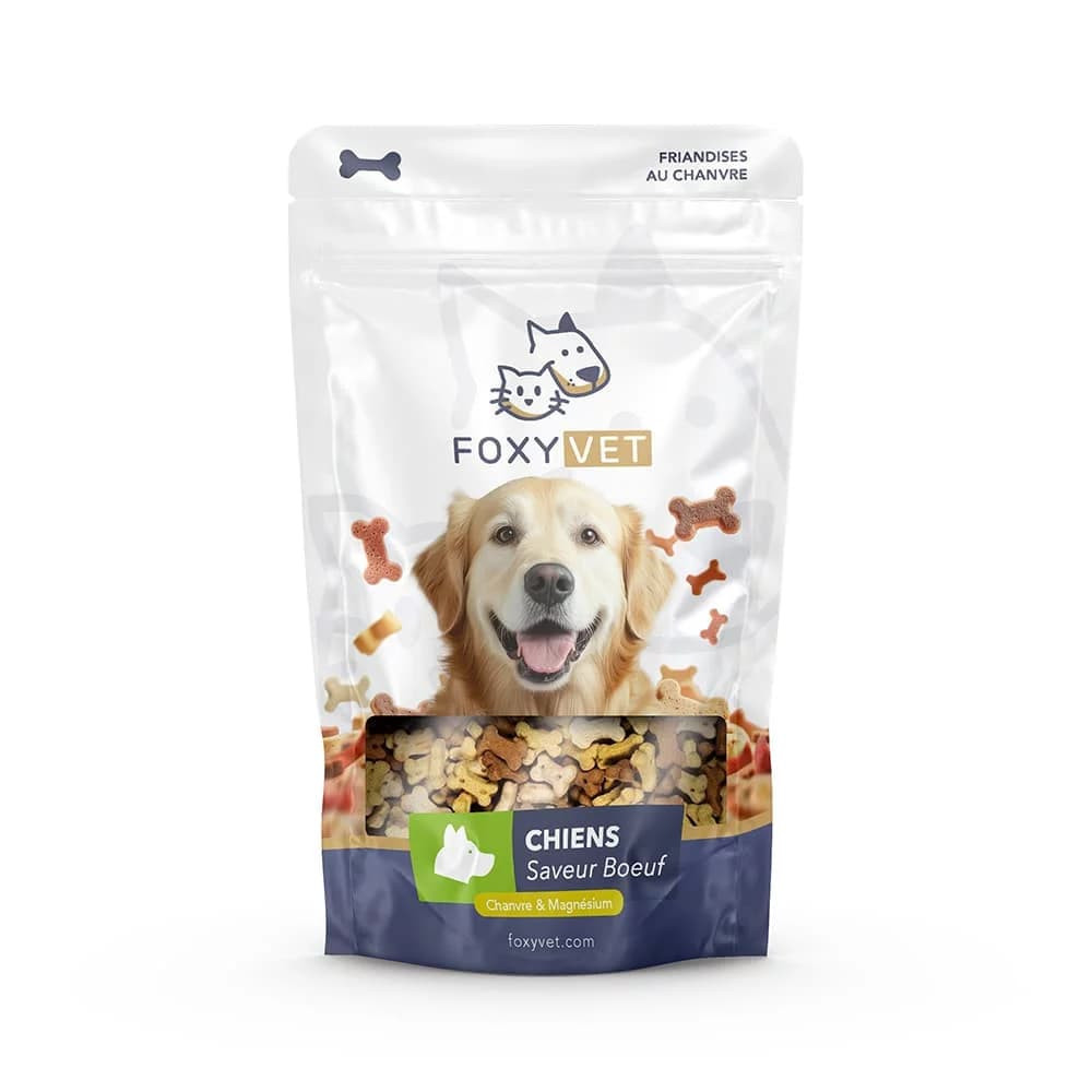 Friandises au CBD pour chien - Foxyvet - 70 unités