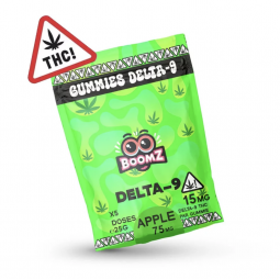 Gummies D9 - Pomme 7,5mg -...