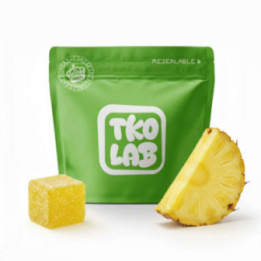 Gummies THC D9 10mg Pineapple TKO Lab – Saveur ananas légale | Weedy.fr