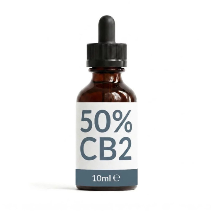 Huile de Chanvre CB2 50 % Harvest, sans THC ni CBD | Weedy.fr