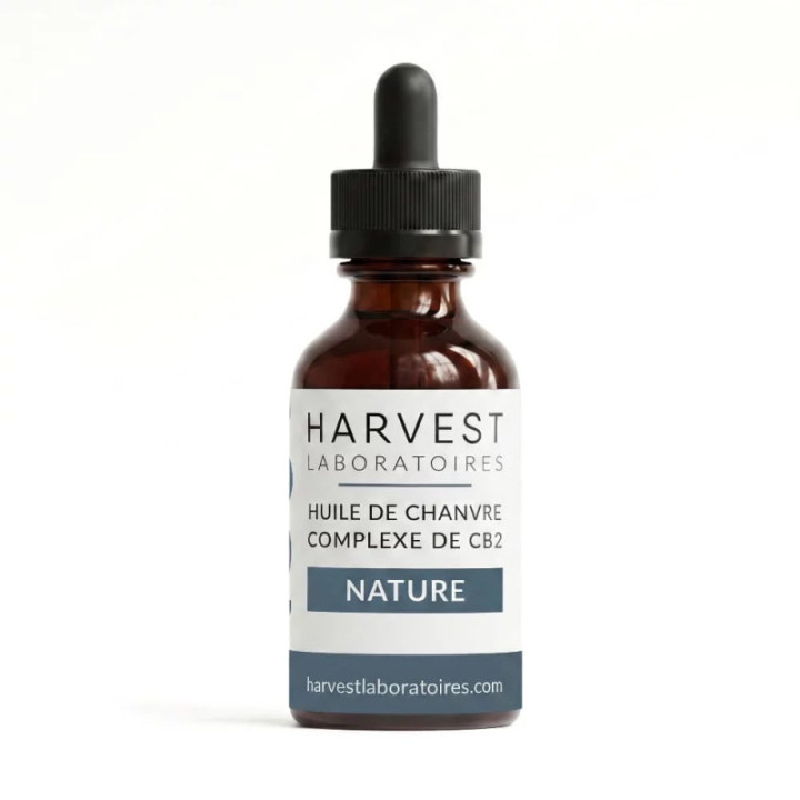 Huile de Chanvre CB2 50 % Harvest, sans THC ni CBD | Weedy.fr