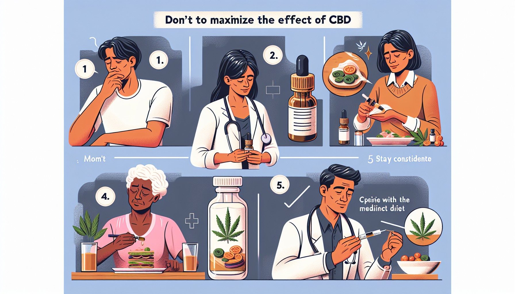 5 tips to maximize the effect of CBD