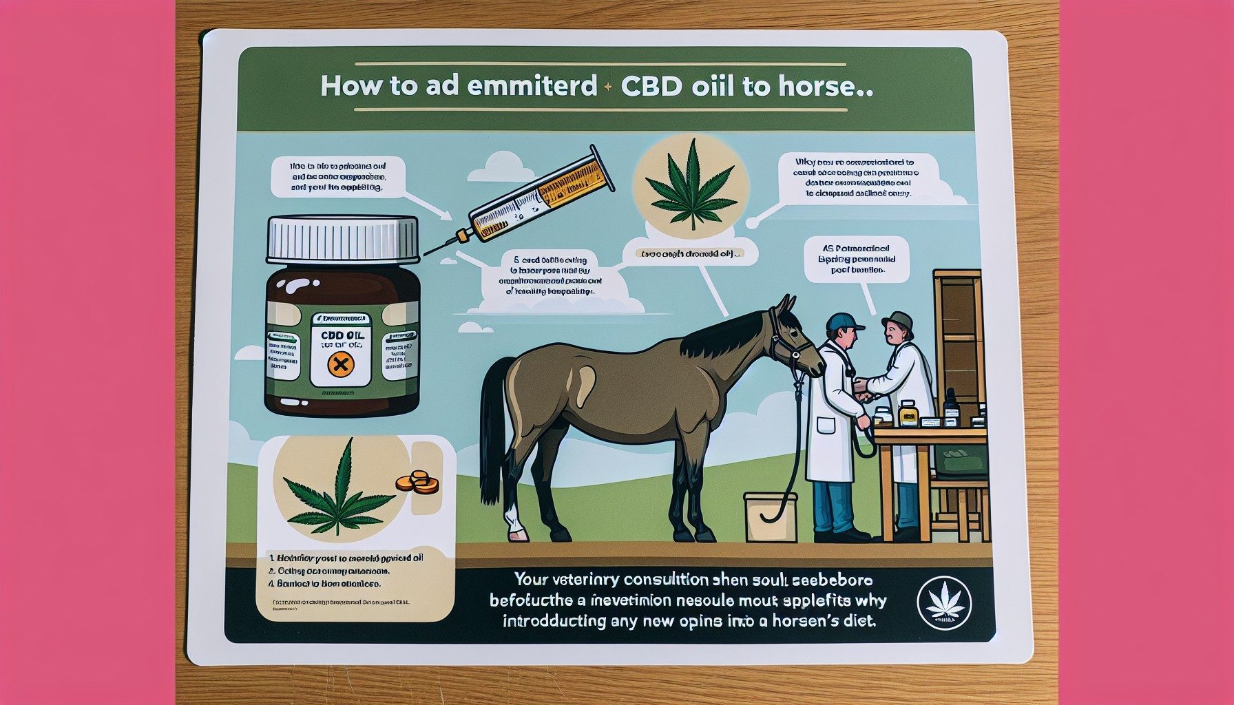 Horses: how and why to use CBD oil?