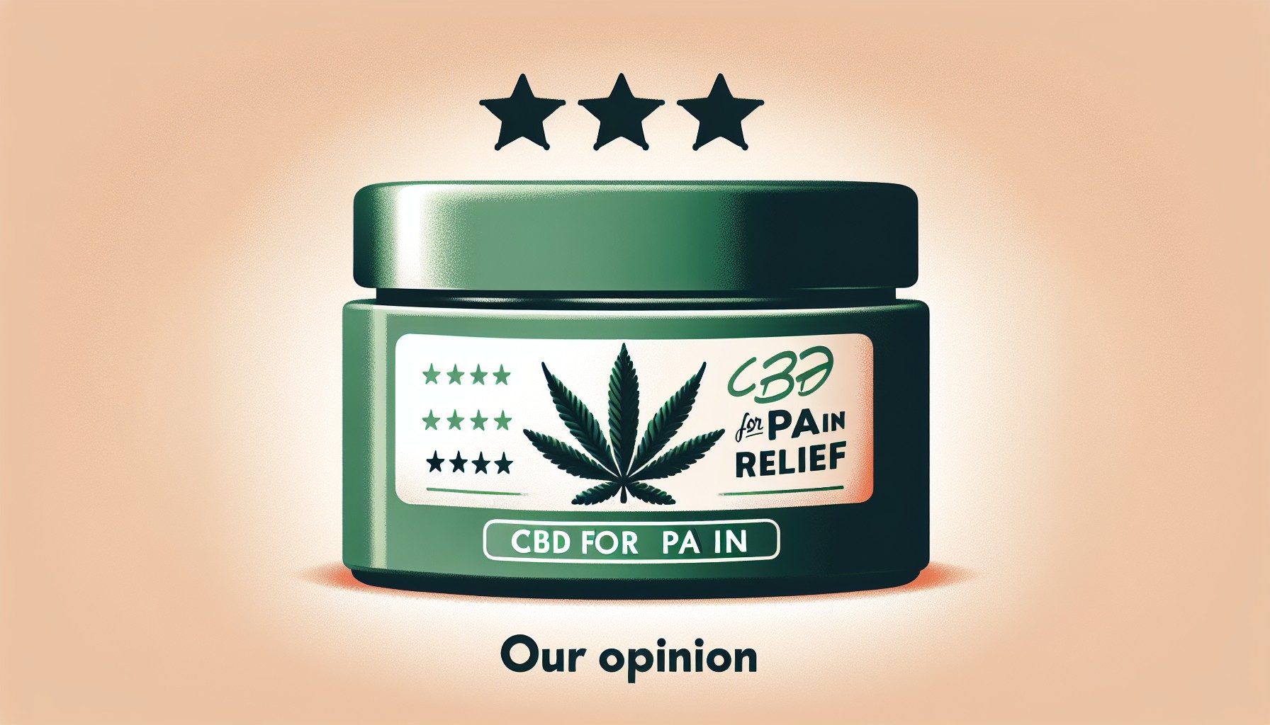 Anti-inflammatory cream with CBD for pain: our opinion