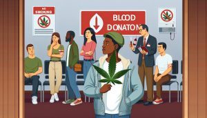 Does smoking cannabis prevent you from donating blood?