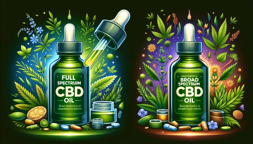 Full spectrum or broad spectrum CBD oil?