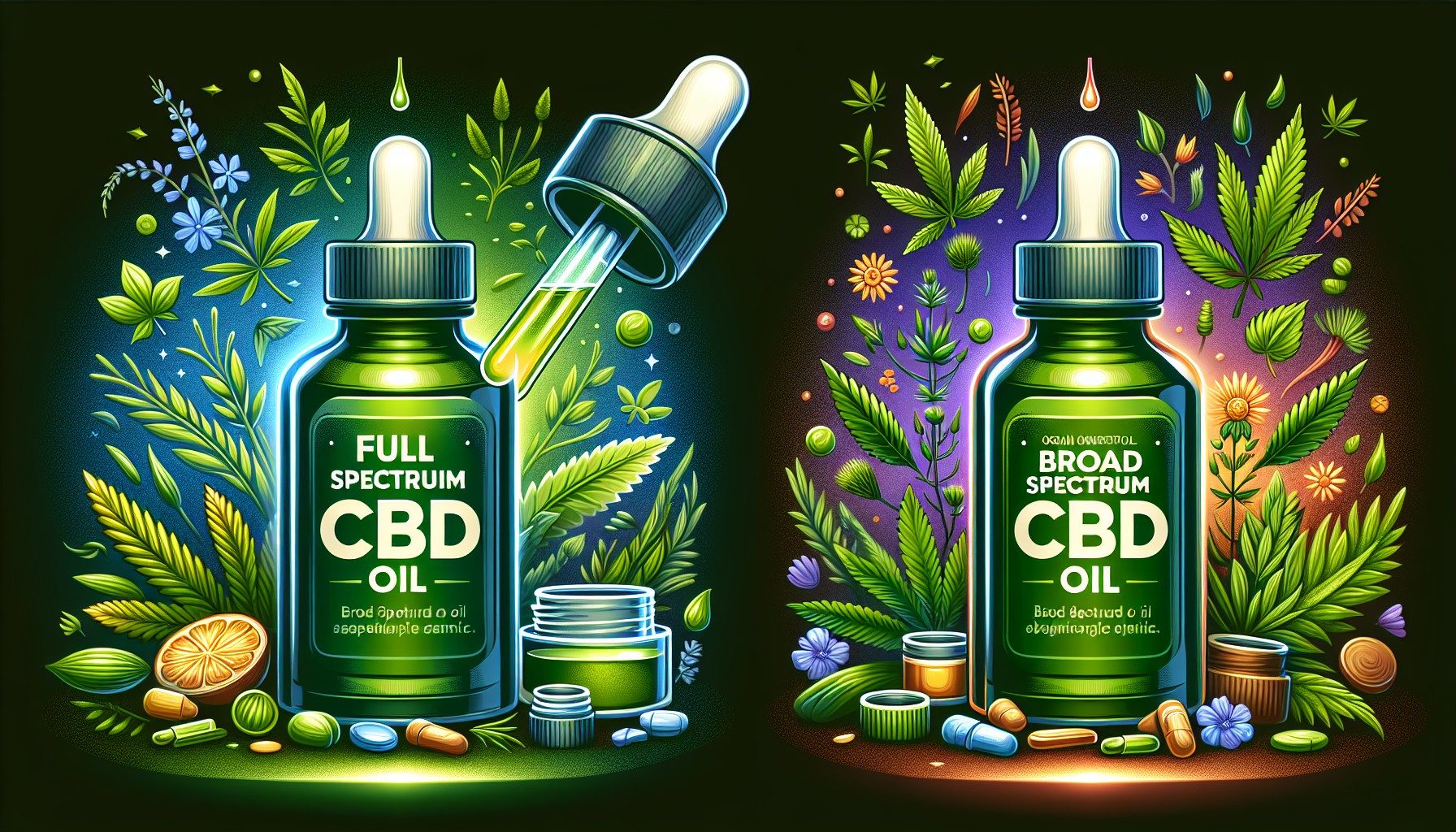 Full spectrum or broad spectrum CBD oil?