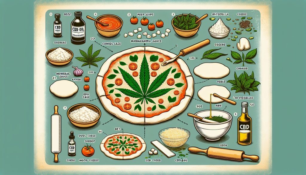 Our homemade CBD pizza recipe: easy and delicious!