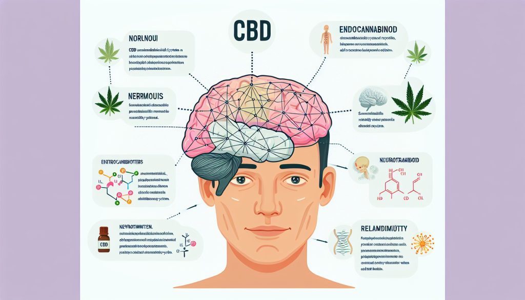 What are the effects of CBD on the brain?