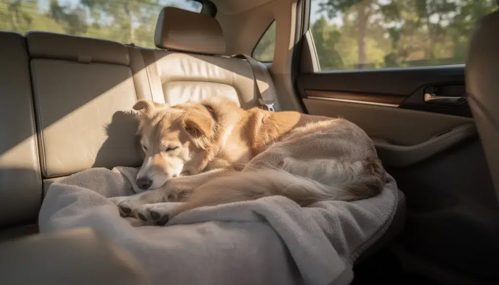 CBD chiens stress voiture