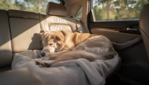 CBD chiens stress voiture