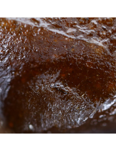 Detail des Harzes mit CBD
