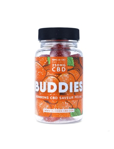 CBD-Bonbons Pfirsich - Buddies
