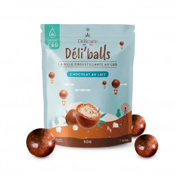 Déli'balls CBD Milchschokolade - Delicure