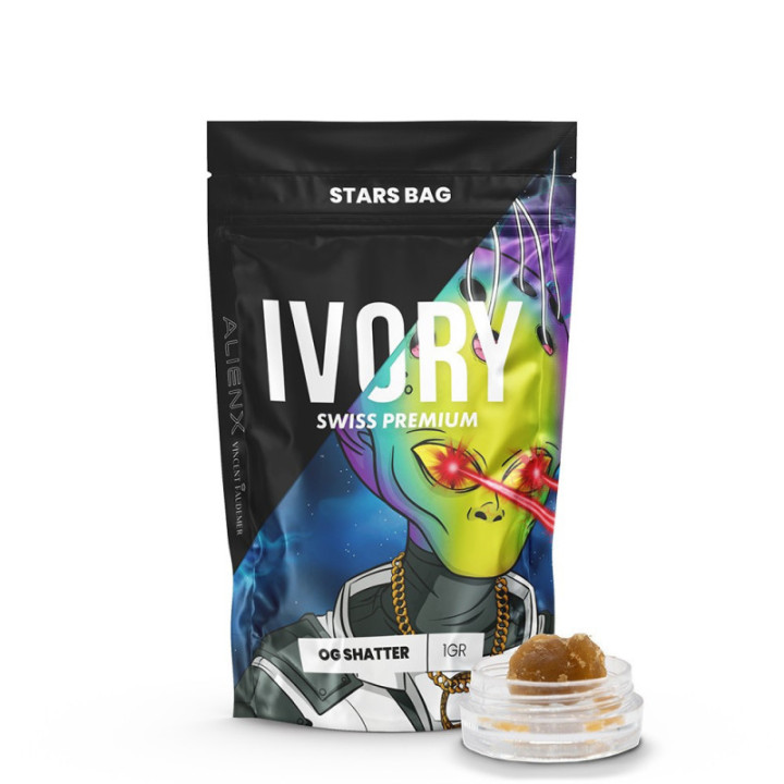 O.G Shatter: Das starke CBD-Konzentrat – Weedy.fr