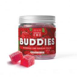 CBD-Bonbons Erdbeere - Buddies