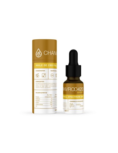 CBD+CBG Sport+ Oil Broad...