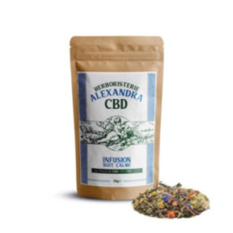 CBD infusion for peaceful sleep - Weedy.fr