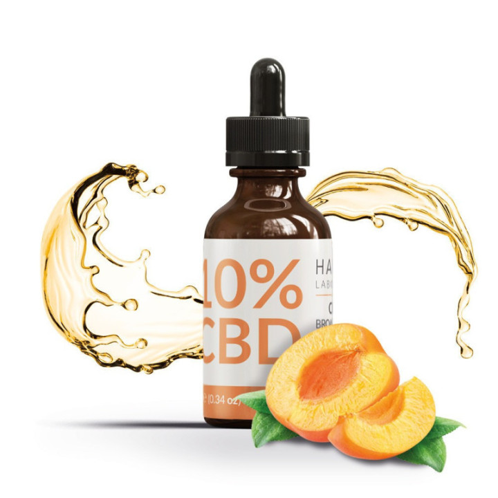 Apricot CBD Oil - Broad Spectrum - Harvest Laboratoires