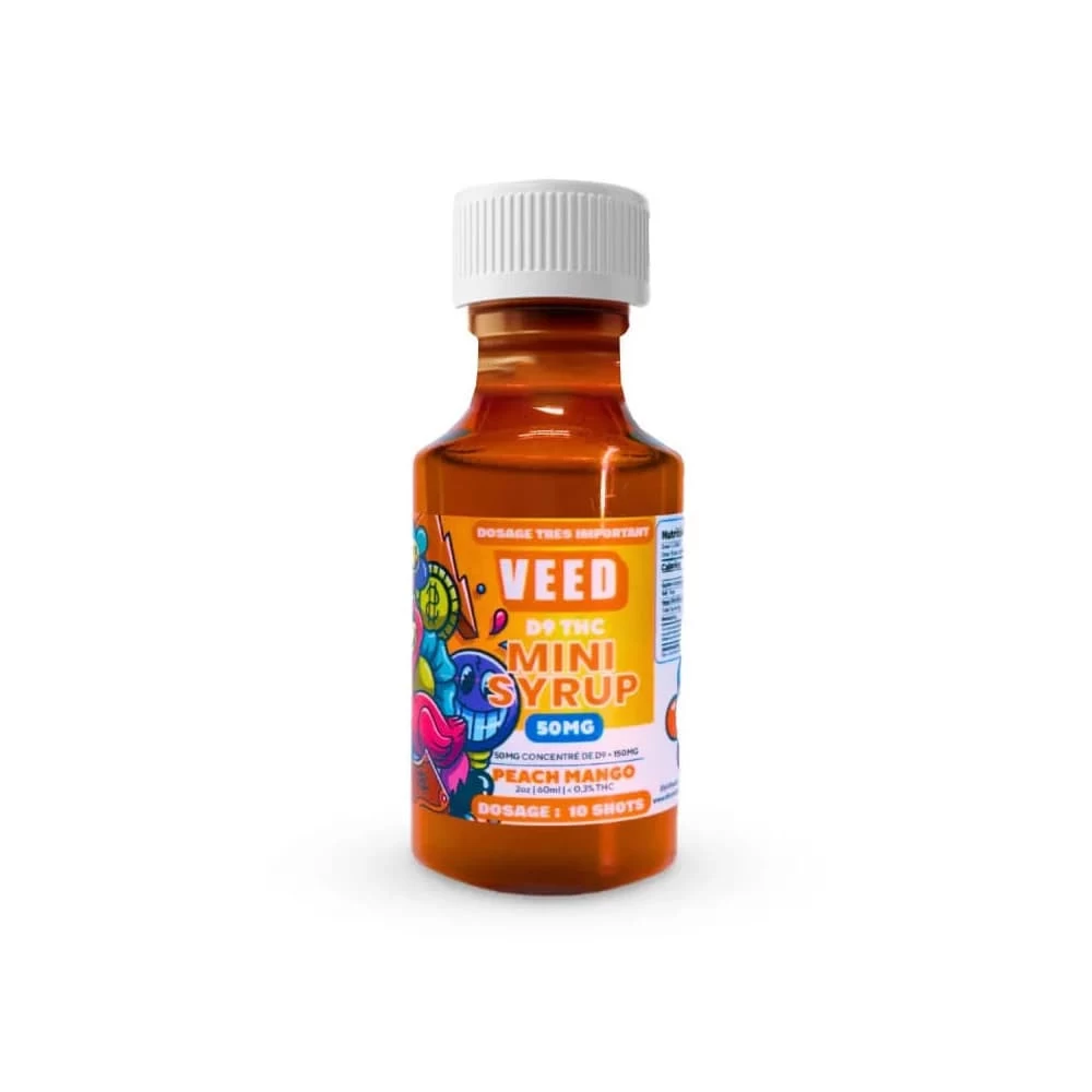 Delta-9 THC Syrup - Peach - Veed