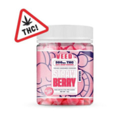 Gummies Delta-9 THC - Strawberry x30 - Veed