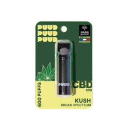 PUUD Kush Cartridge - CBD 500mg - Marie Jeanne
