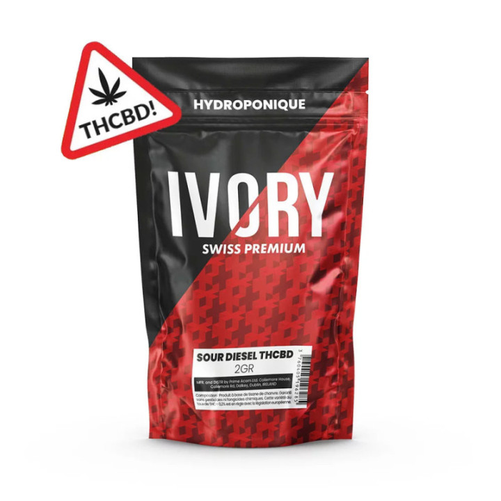 Sour Diesel THCBD Ivory – Tangy & powerful flower | Weedy.fr