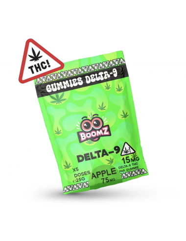 D9 Gummies - Apple 15mg -...