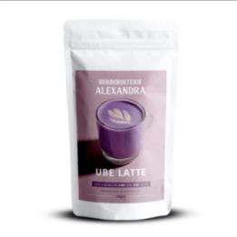 Ube Latte CBD – A purple, relaxing treat | Weedy.fr