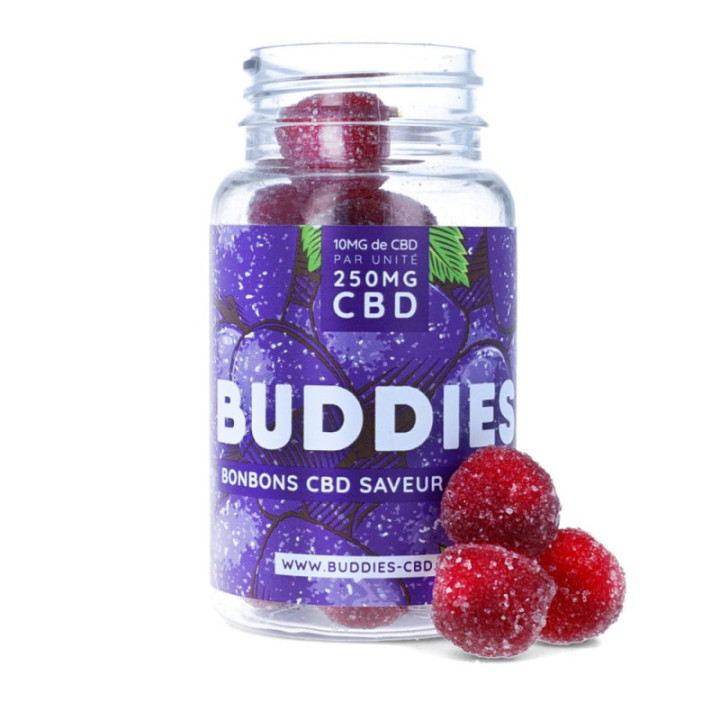 Caramelos de CBD con arándanos: un momento de pura relajación - Weedy.fr
