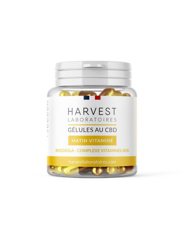 Cápsulas de CBD para un impulso matutino