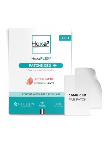 CBD Patch 16mg x 12 parches...