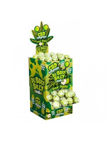 Chupete CBD 10 mg - Manzana - Bubbly Billy