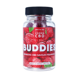Caramelle CBD al lampone - Buddies