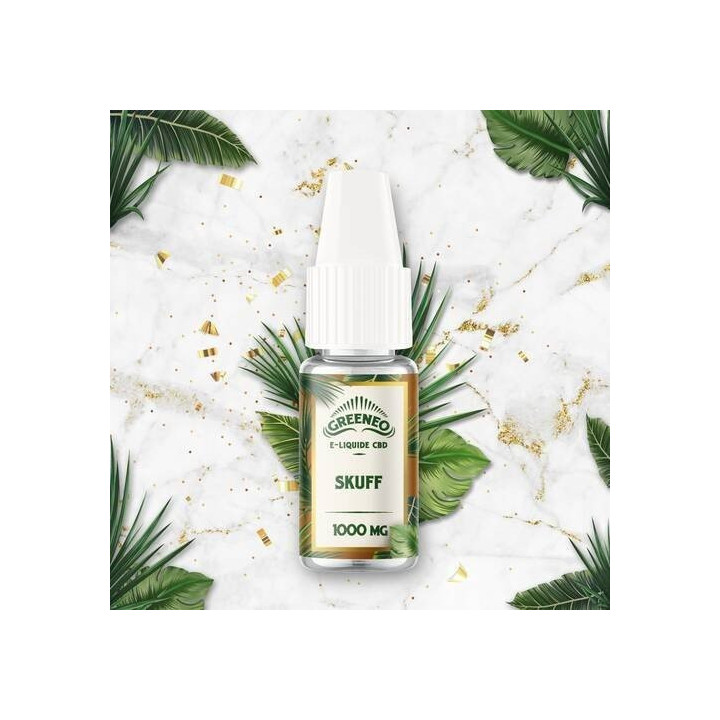 Liquido per sigarette elettroniche al CBD: Skuff di Greeneo - Weedy.fr