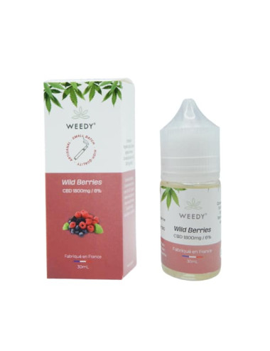 e-liquido CBD bacche 30ml
