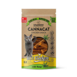 Snack al CBD per gatti: gusto e benefici - Weedy.fr